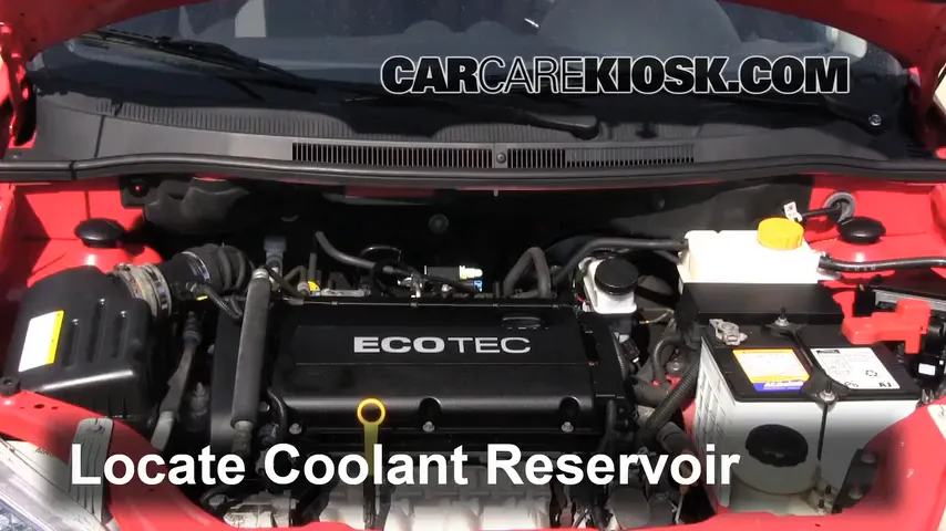 2009 Pontiac G3 1.6L 4 Cyl. Coolant (Antifreeze)